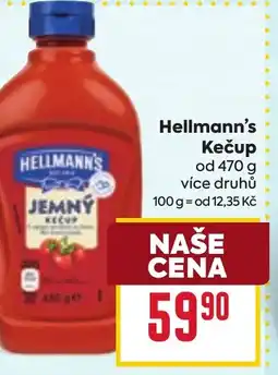 Billa Hellmann's Kečup nabídka