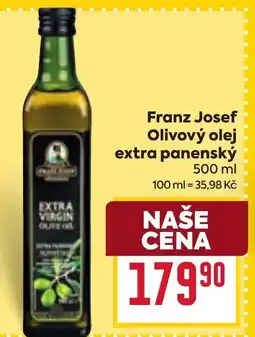 Billa Franz Josef Olivový olej extra panenský nabídka