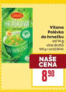 Billa Vitana Polévka do hrnečku nabídka