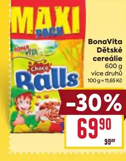 Billa Bona Vita Dětské cereálie nabídka