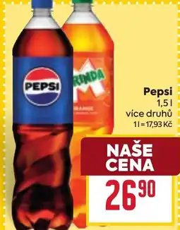 Billa Pepsi Mirinda nabídka