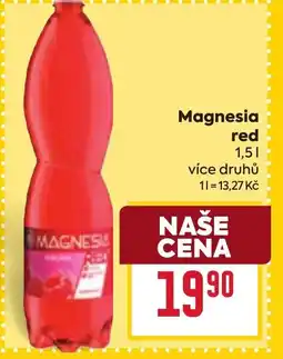 Billa Magnesia red nabídka