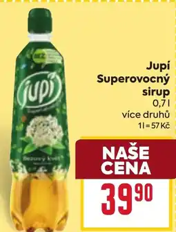 Billa Jupí Superovocný sirup nabídka