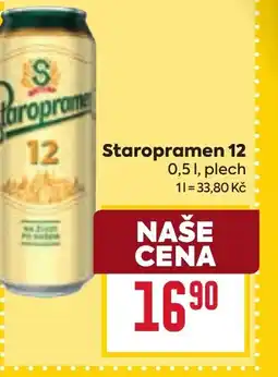 Billa Staropramen 12 nabídka