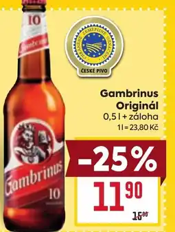 Billa Gambrinus Originál nabídka