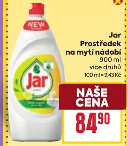 Billa Jar Prostředek na mytí nádobí nabídka