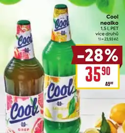 Billa Cool nealko nabídka