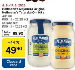 Tesco Hellmann's Majonéza Originál , 405 ml nabídka