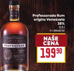 Billa Professorado Rum origins Venezuela 38% nabídka