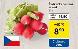 Tesco Ředkvička červená svazek, 1 ks nabídka