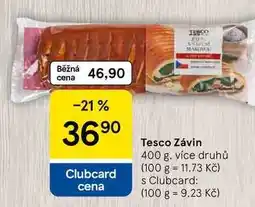 Tesco Tesco Závin 400 g nabídka