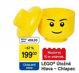 Tesco LEGO Úložná Hlava Chlapec nabídka