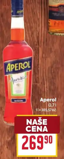 Billa Aperol nabídka