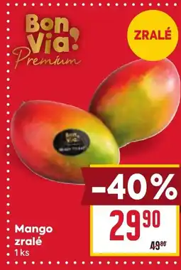 Billa Mango zralé nabídka