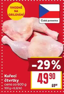 Billa Kuřecí čtvrtky nabídka