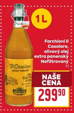 Billa Farchioni II Casolare, olivový olej extra panenský Nefiltrovaný nabídka