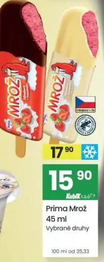 Kubík potraviny Prima Mrož nabídka
