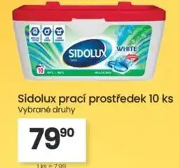 Kubík potraviny Sidolux prací prostředek nabídka
