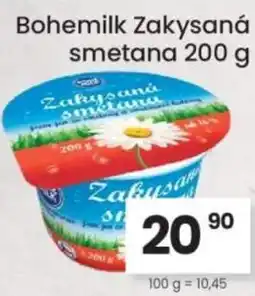 Kubík potraviny Bohemilk Zakysaná smetana nabídka