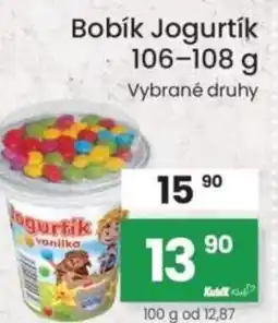 Kubík potraviny Bobík Jogurtík nabídka