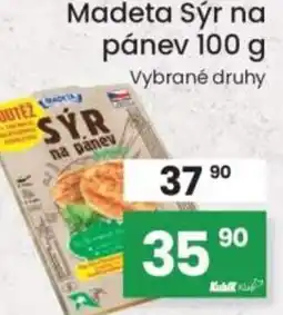 Kubík potraviny Madeta Sýr na pánev nabídka