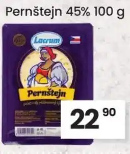 Kubík potraviny Lacrum Pernštejn 45% nabídka