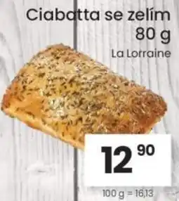 Kubík potraviny Ciabatta se zelím nabídka