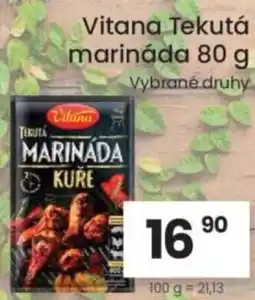 Kubík potraviny Vitana Tekutá marináda nabídka