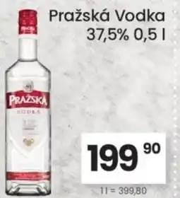 Kubík potraviny Pražská Vodka 37.5% nabídka