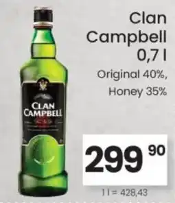 Kubík potraviny Clan Campbell nabídka