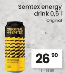 Kubík potraviny Semtex energy drink nabídka