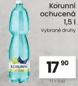 Kubík potraviny Korunní ochucená nabídka