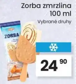 Kubík potraviny Zorba zmrzlina nabídka