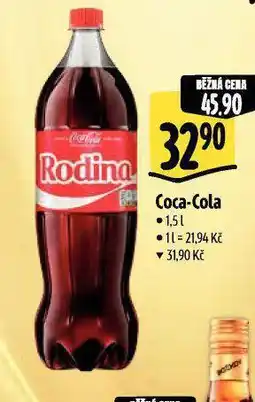 Albert Coca cola 1,5l nabídka