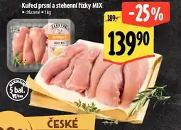 Albert Kuřecí prsní stehenní řízky mix nabídka