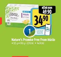 Albert Free from máslo nabídka