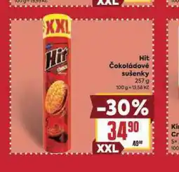 Billa Hit čokoládové sušenky nabídka