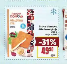 Billa Obalovaný sýr nabídka