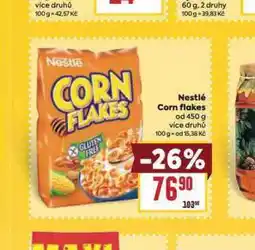 Billa Nestlé corn faleks nabídka