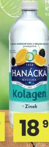 Kubík potraviny Hanácká kyselka nabídka