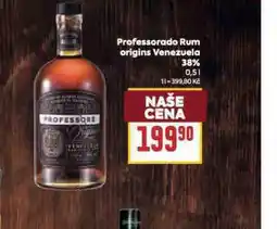 Billa Professorado origins venezuela caribbean rum nabídka