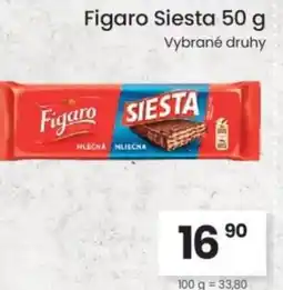Kubík potraviny Figaro Siesta nabídka