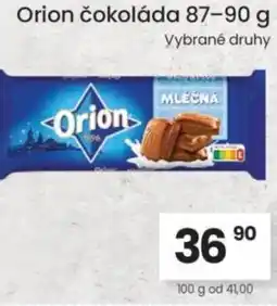 Kubík potraviny Orion čokoláda nabídka