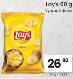 Kubík potraviny Lay's nabídka