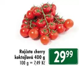 Qanto Rajčata cherry koktejlová nabídka