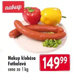 Qanto Nakup klobása Fotbalová nabídka