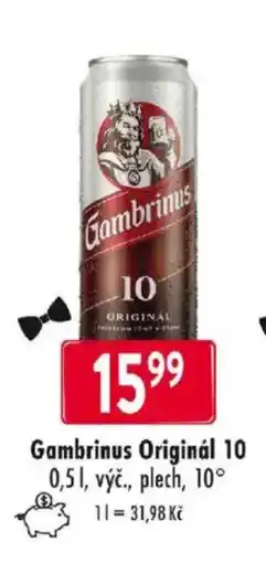 Qanto Gambrinus Originál 10 nabídka