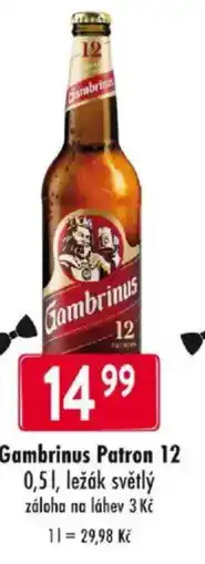Qanto Gambrinus Patron 12 nabídka