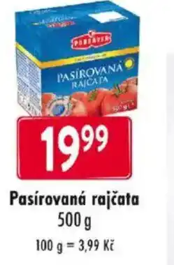 Qanto Podravka Pasírovaná rajčata nabídka