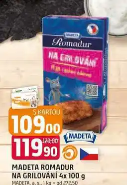 Trefa MADETA ROMADUR NA GRILOVÁNÍ 4x 100 g nabídka